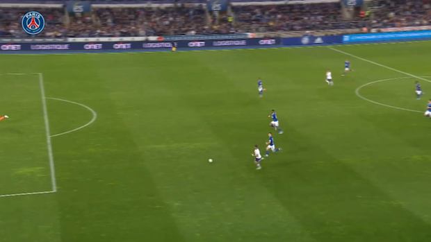 Kylian Mbappé's great performance vs Strasbourg
